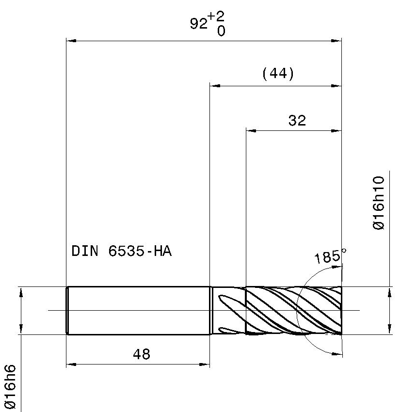 Фото 2: 3629 16.000 фреза