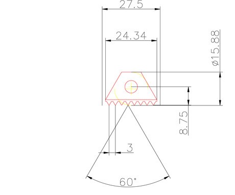 Фото 2: 218009 3  HB7720 пластина для резьбофрез