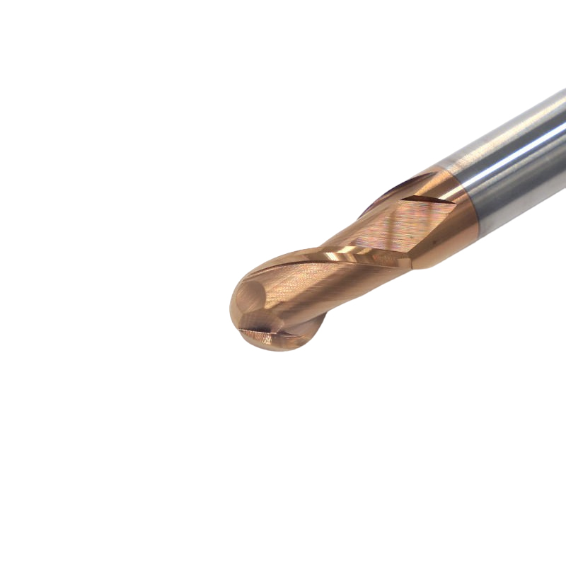 Фото 3: D8х8х16х60 ц/х2F nACo фреза сферическая Deskar