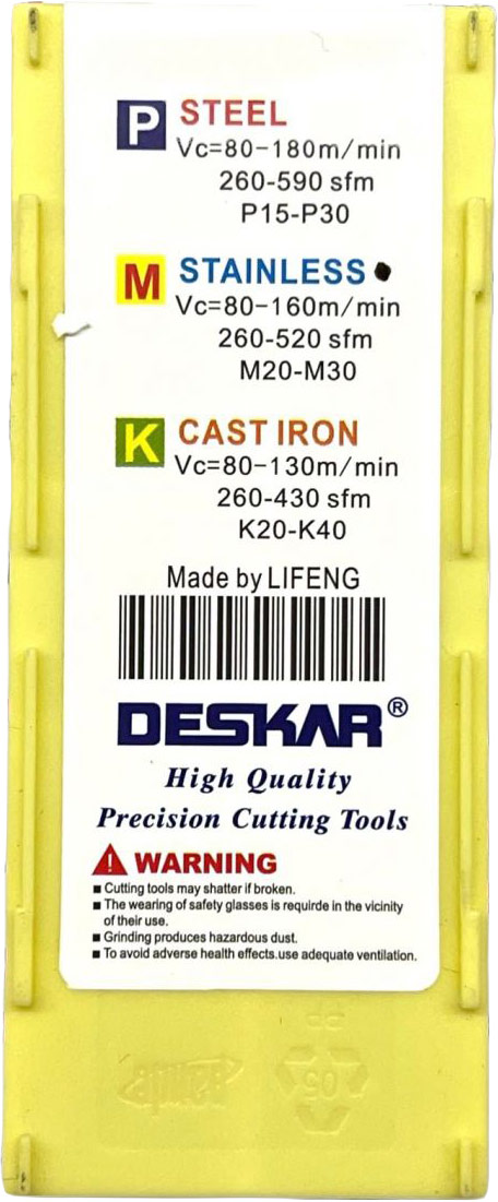 Фото 8: DCMT 11T304 LF6018 пластина для точения DESKAR