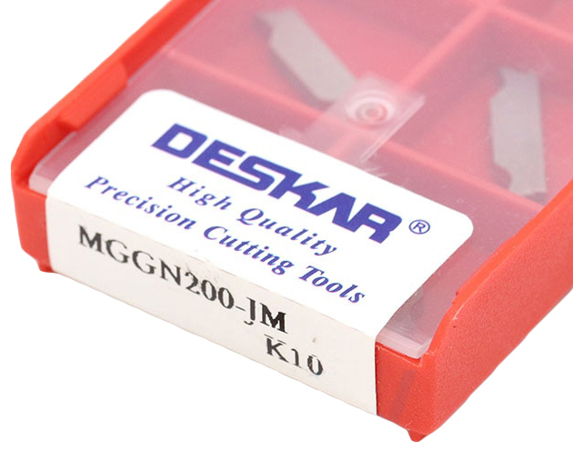 Фото 4: MGGN 200 JM K10 пластина отрезная, канавочная DESKAR