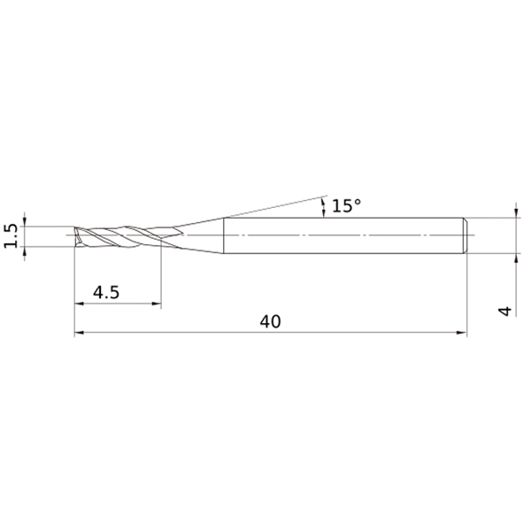 Фото 2: MS2JSD0150 фреза