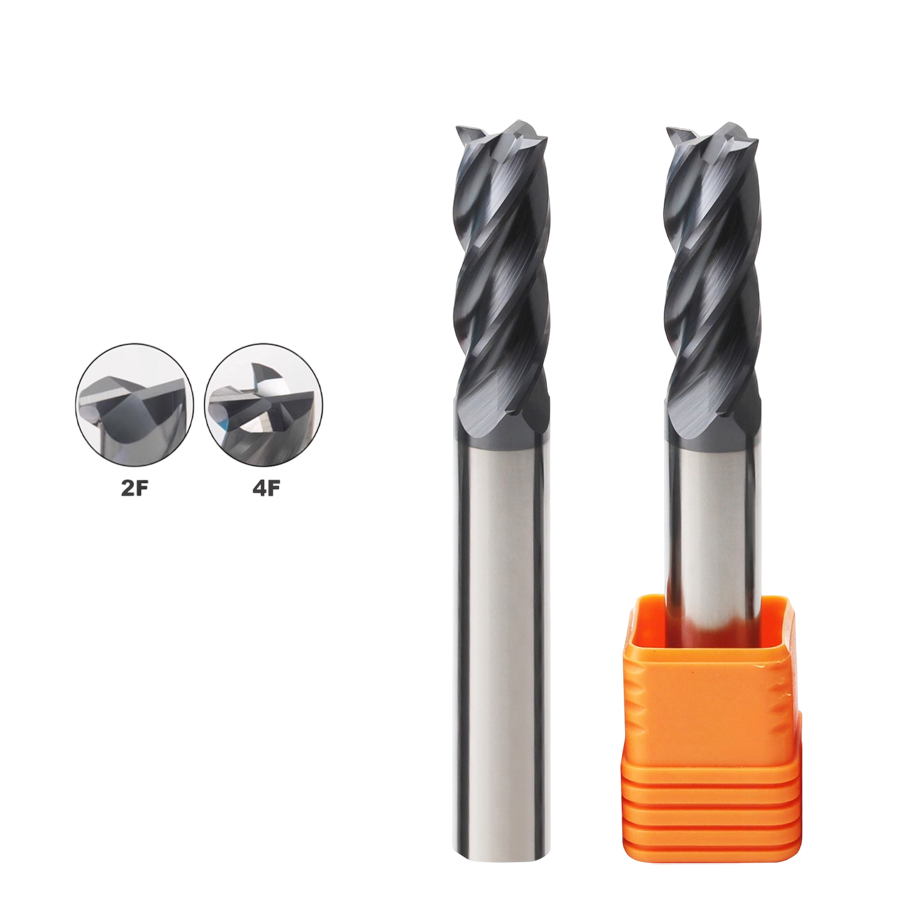 Фото 3: 3х4х16х75 ц/х 4F TiALN фреза концевая DESKAR