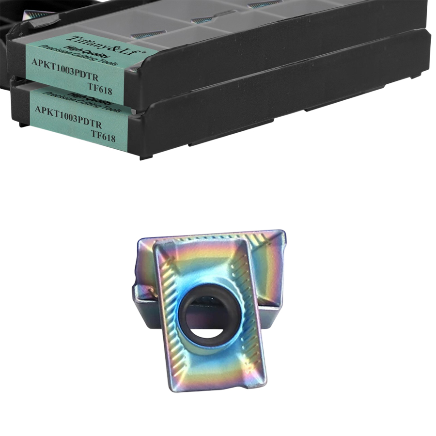 Фото 3: APKT1003PDTR TF618 пластина фрезерная DESKAR