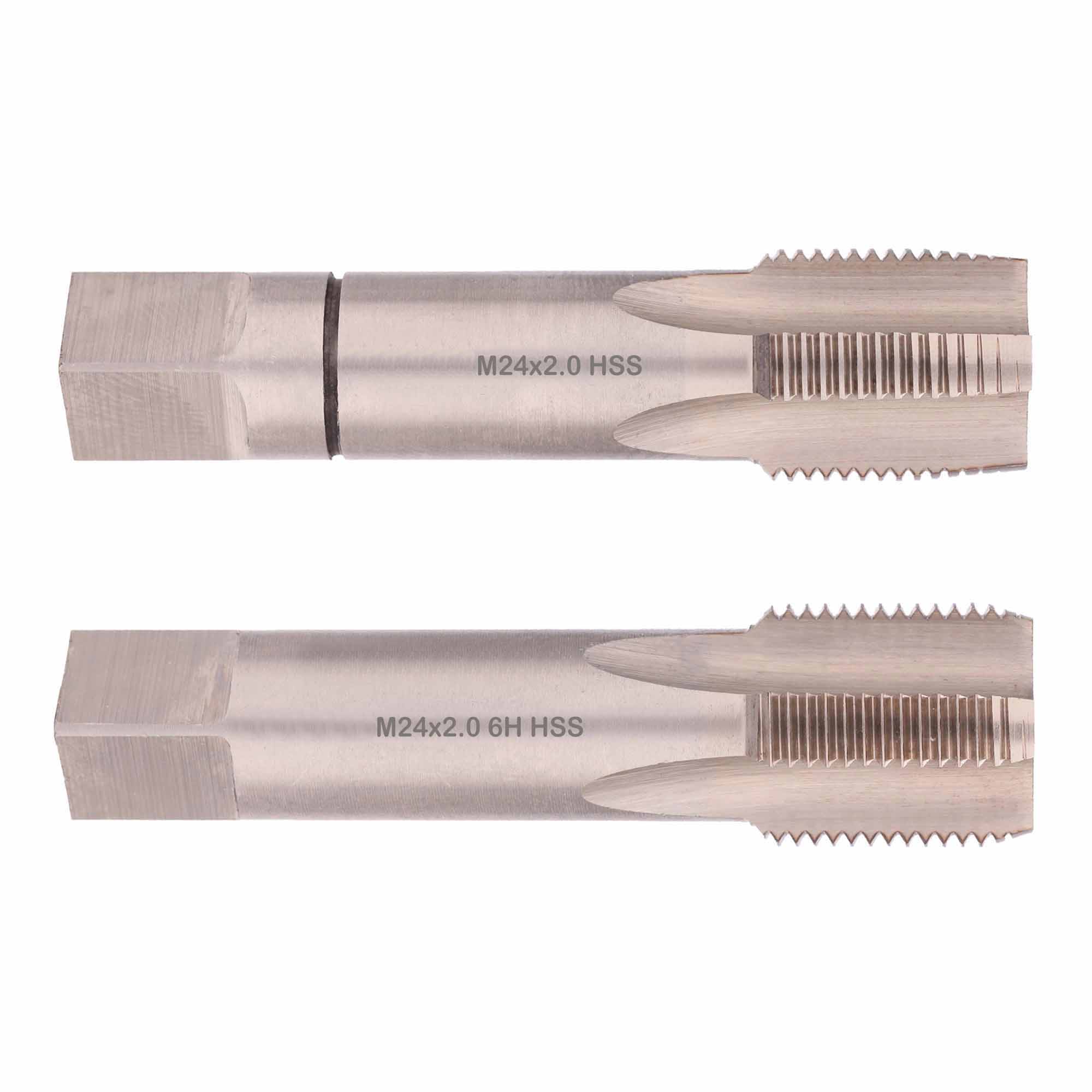 М24х2.0 DIN2181 6h 80мм a=14.5 набор метчиков 2шт Qtool - фотография 1 Фото 1: М24х2.0 DIN2181 6h 80мм a=14.5 набор метчиков 2шт Qtool