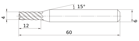 Фото 2: VFMDD0400 фреза