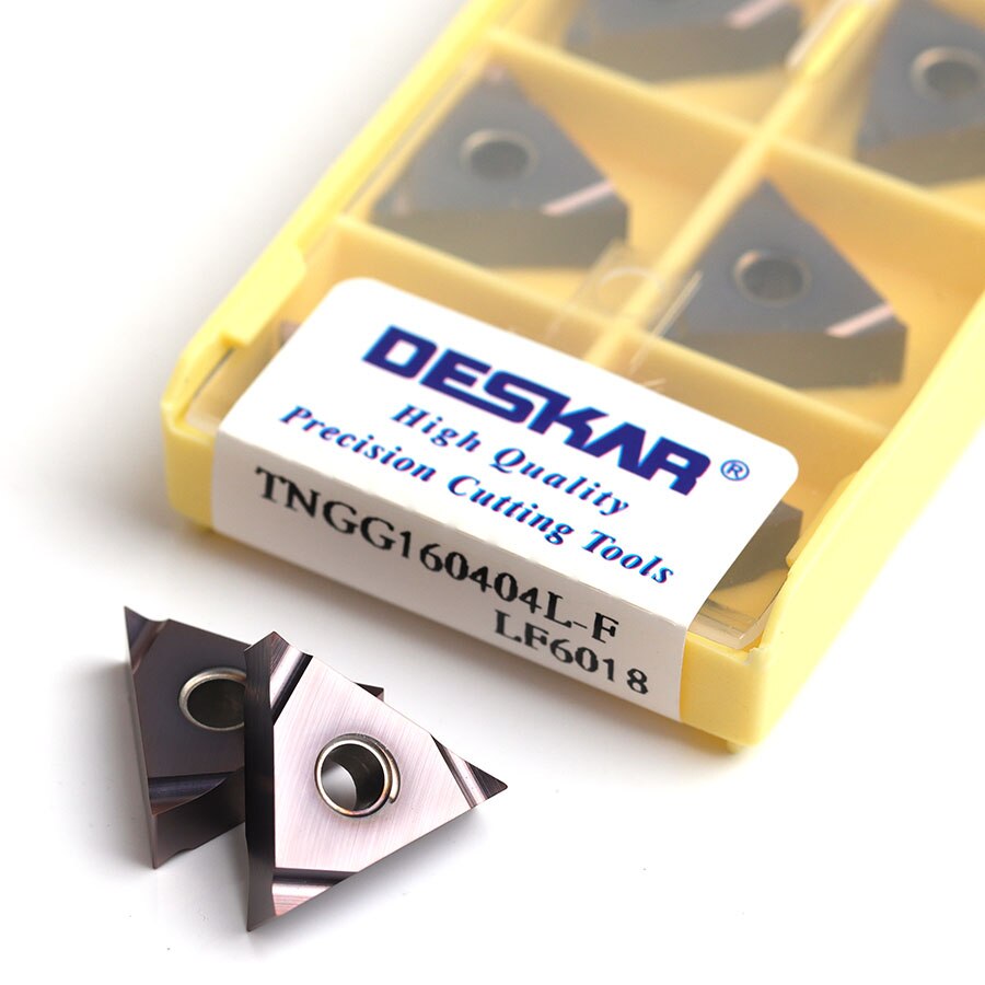 Фото 4: TNGG 160404L F LF6018 пластина для точения DESKAR