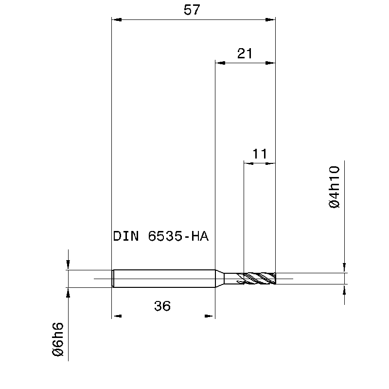Фото 2: 5735 4.000 фреза