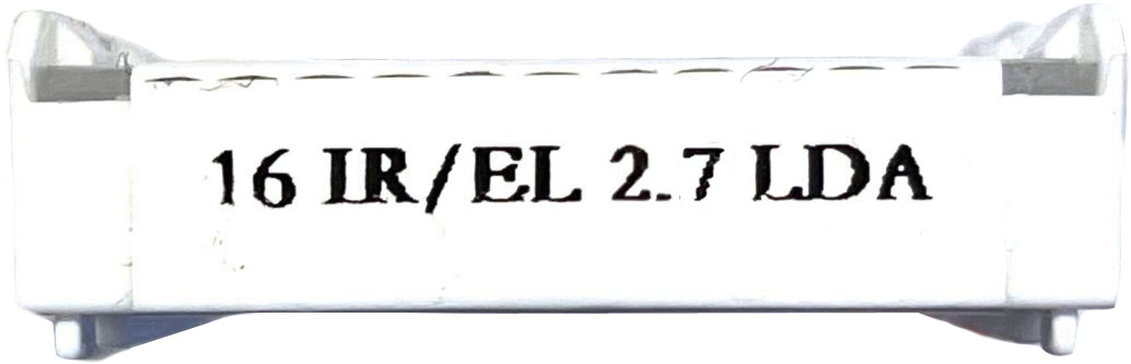 Фото 6: 16IR EL 2.7 LDA пластина отрезная, канавочная DESKAR