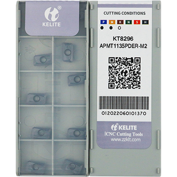 Фото 2: APMT 1135PDER M2 KT8296 пластина для фрез Kelite
