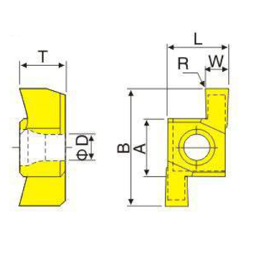 Фото 2: 8GR 240 LDA пластина отрезная, канавочная DESKAR