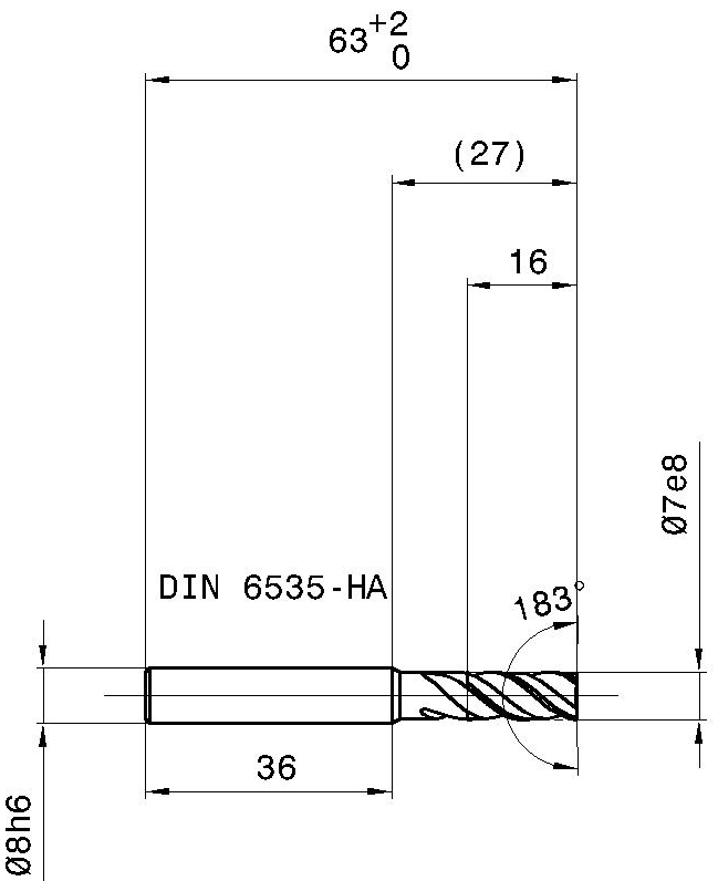 Фото 2: 3891 7.000 фреза