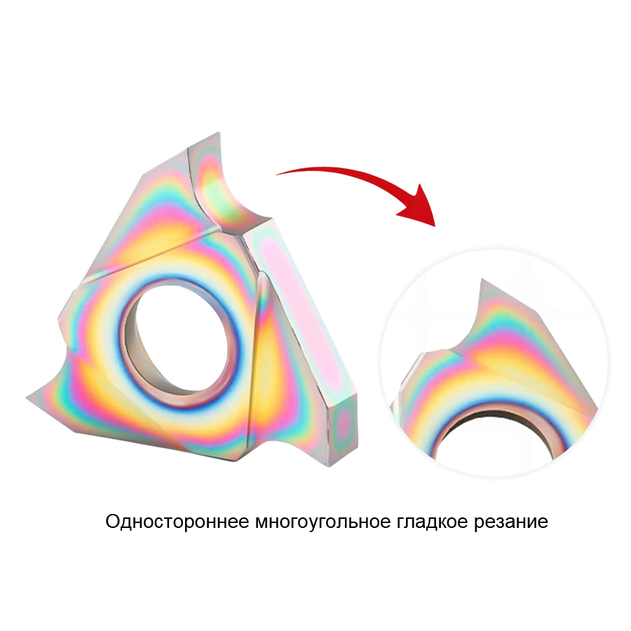 Фото 2: TGF32R 180 TF618 пластина для отрезки и точения канавок Deskar