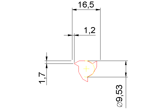 Фото 2: 16IR 60/ 0.5-3.0 пластина резьбовая