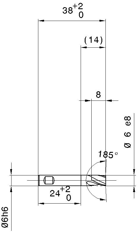 Фото 2: 5573 6.000 фреза концевая