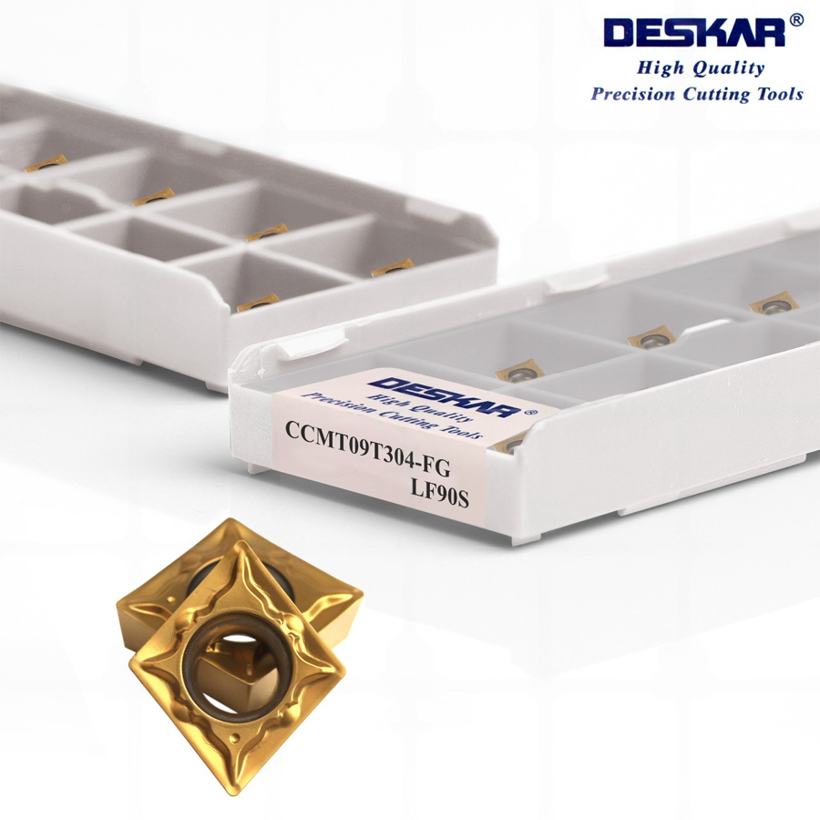 Фото 4: CCMT 09T304 FG LF90S пластина для точения DESKAR