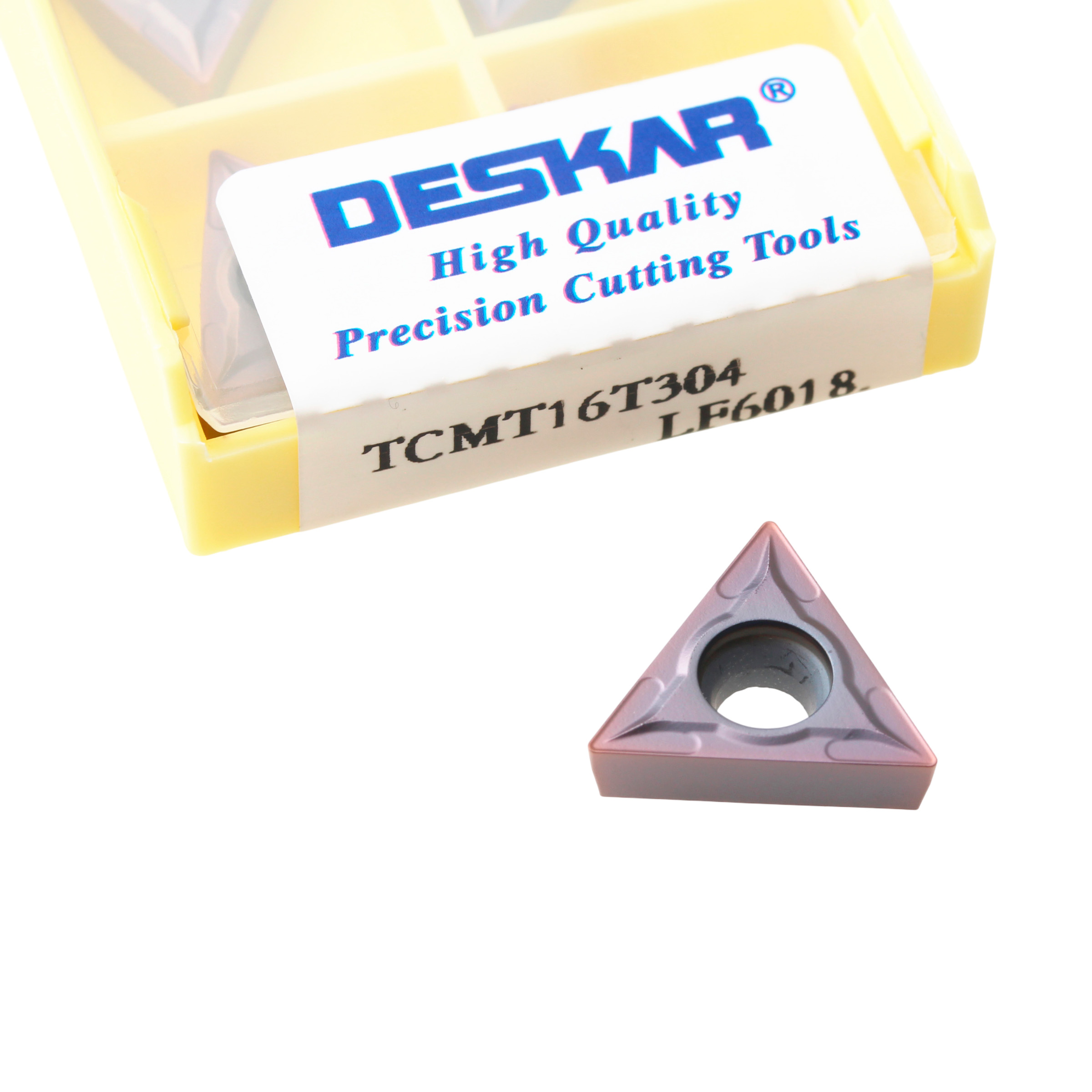 Фото 3: TCMT 16T304 LF6018 пластина для точения DESKAR