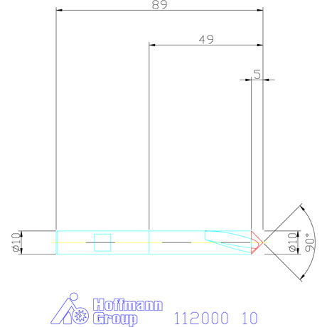 112020 10 схема центровочного сверла с размерами