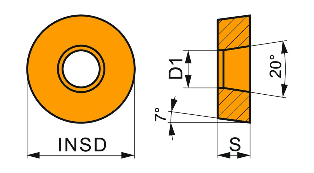 Фото 2: RCMX 1606M0 S 37 T9325 пластина для точения