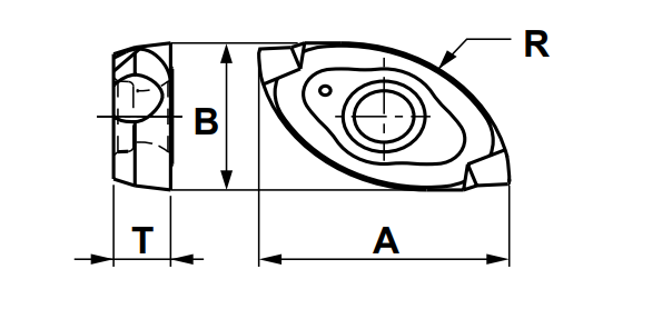 Фото 2: SWB220HM JC8015 пластина для фрез