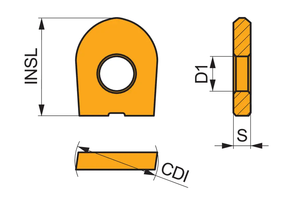 Фото 2: RC 20 F 7215 пластина для фрез