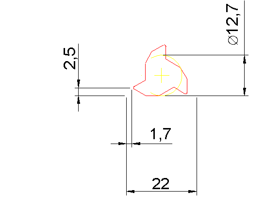 Фото 2: 22ER N55 HB7010 пластина резьбовая