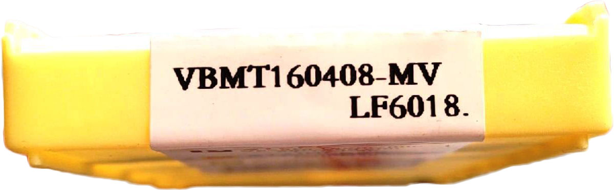 Фото 6: VBMT 160408 MV LF6018 пластина для точения DESKAR