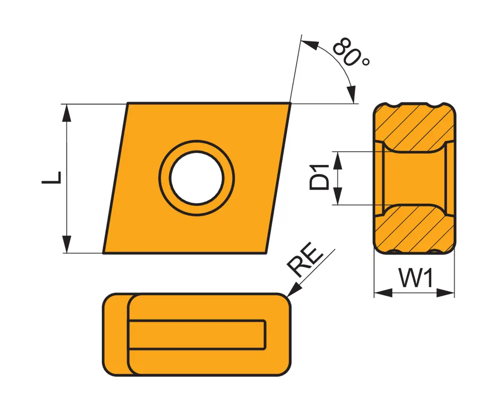 Фото 2: CNM 563 M8330 пластина для точения
