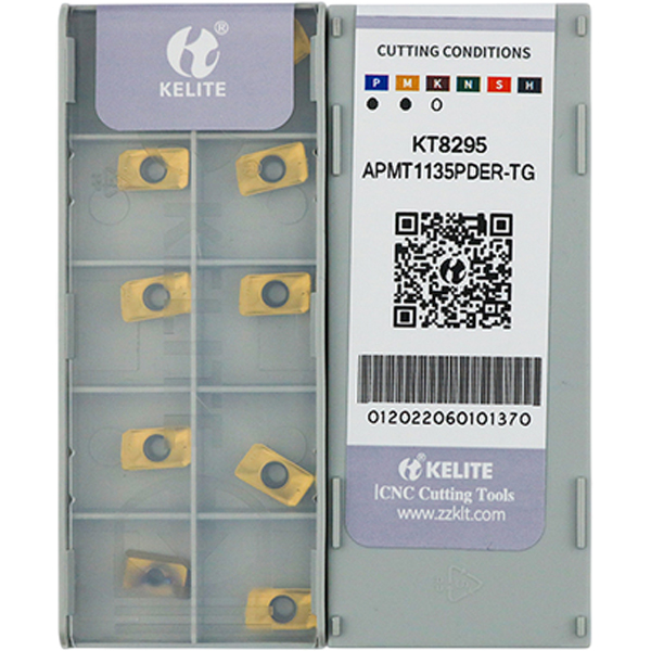 Фото 2: APMT 1135PDER TG KT8295 пластина для фрез Kelite