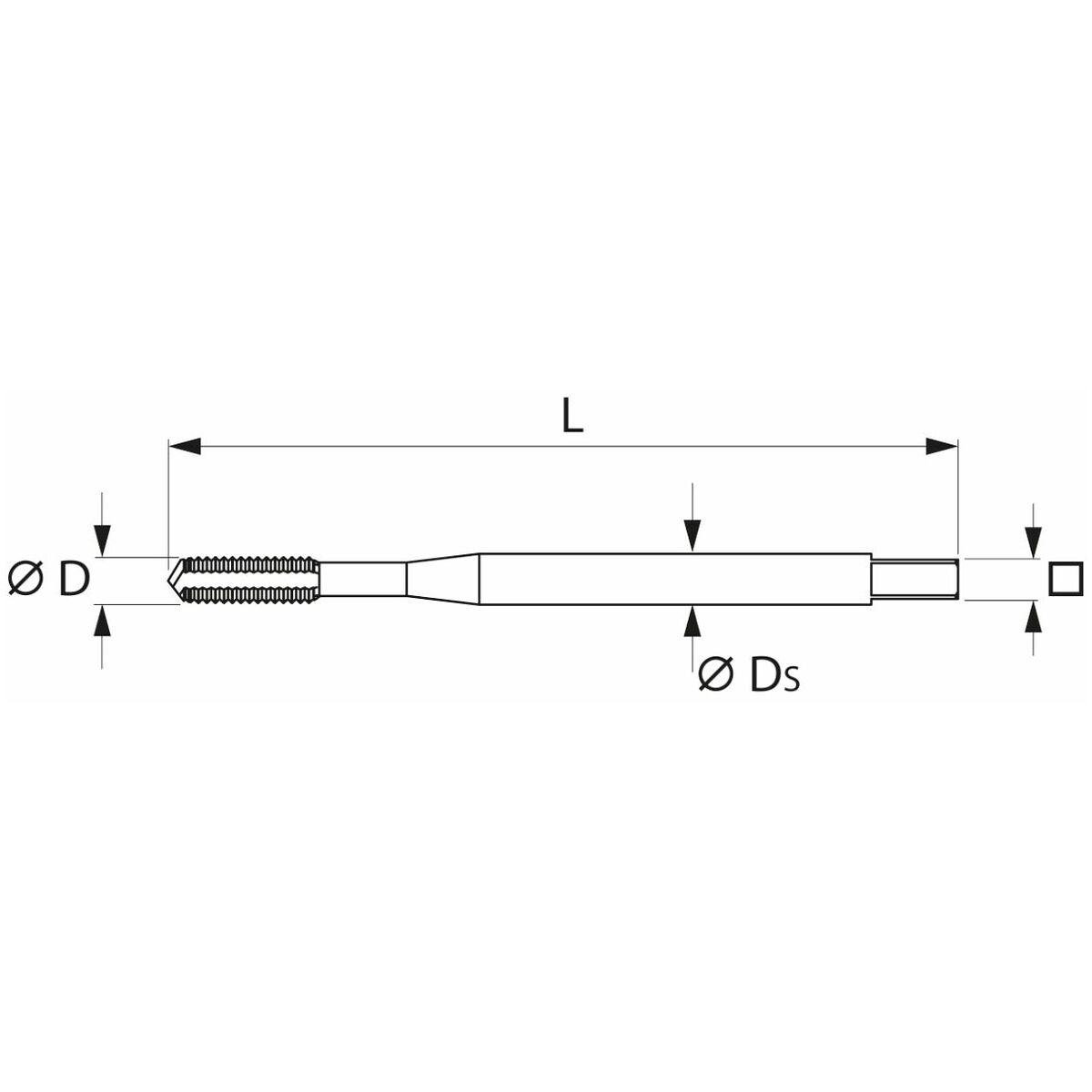 Фото 3: 131300 M2 HSS/E ISO3(6G)