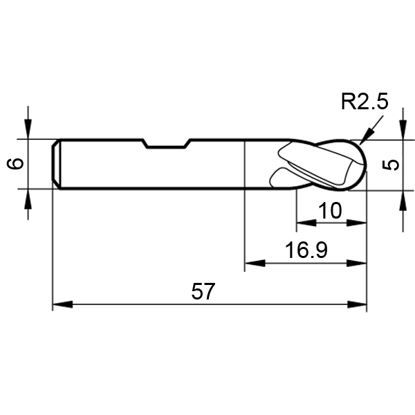 Фото 2: 5533 5.000 фреза