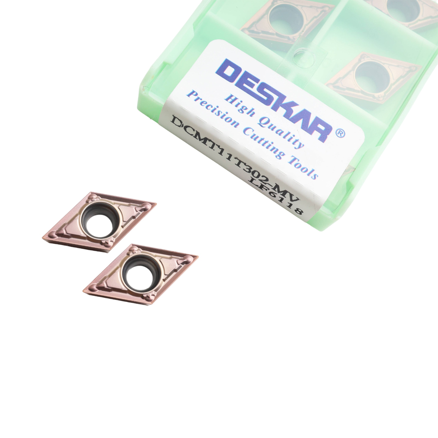 Фото 3: DCMT 11T302 MV LF6118 пластина для точения DESKAR