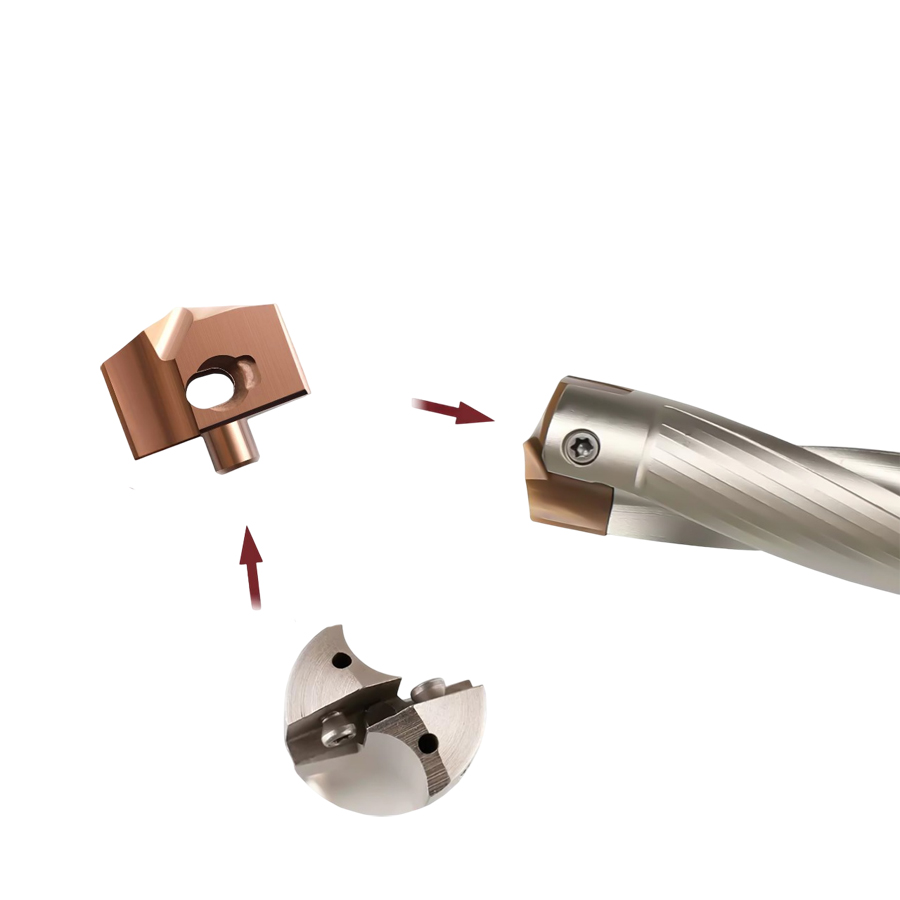 Фото 6: HCD 15.6 головка сменная  для корпусного сверла Weila (DESKAR)