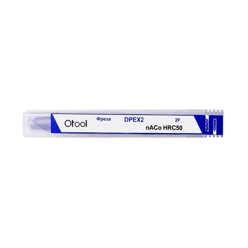 12х12х60х150 2F nACo фреза концевая DPEX21212150 Qtool - фотография 2 Фото 2: 12х12х60х150 2F nACo фреза концевая DPEX21212150 Qtool