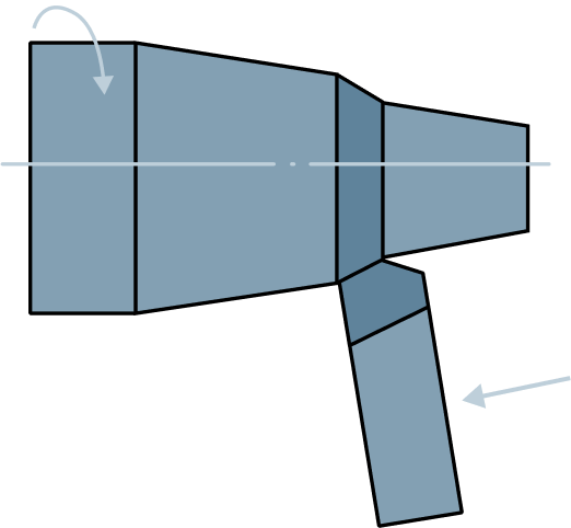 Обработка наружных конических поверхностей