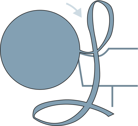 Слитая ленточная